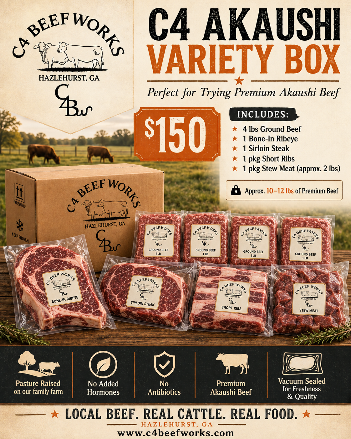 C4 Akaushi Variety Box