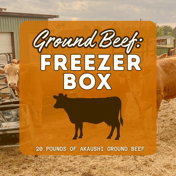 Ground Beef: Freezer Box | 20 lb