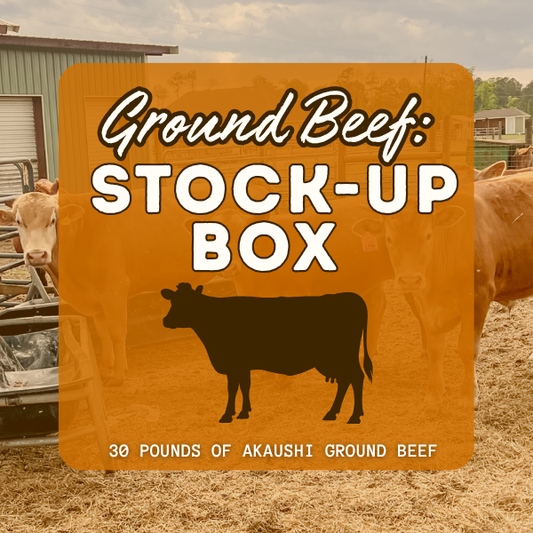 Ground Beef: Stock-Up Box | 30 lb