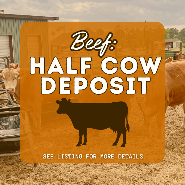 Beef: Half Cow Yield | DEPOSIT